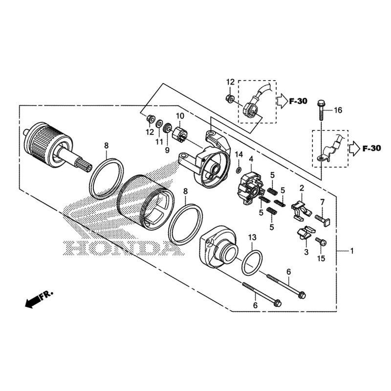 E-11 STARTER MOTOR