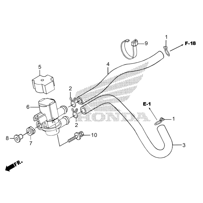 F-19 AIR INJECTION SOLENOID VALVE
