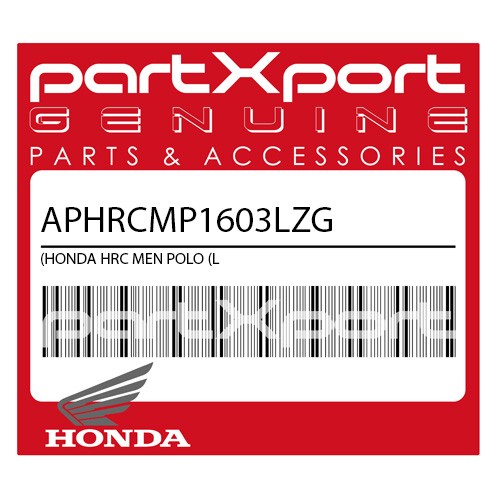 HONDA HRC MEN POLO (L)