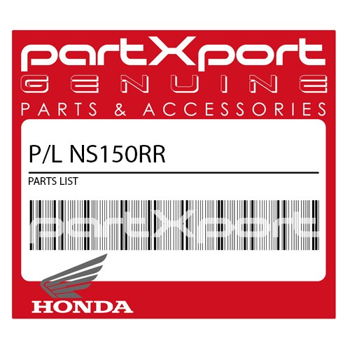 PARTS LIST