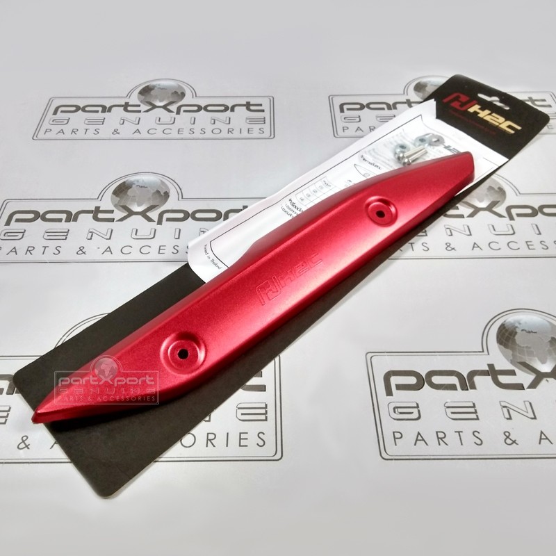 KIT, MUFFLER GARNISH,RED
