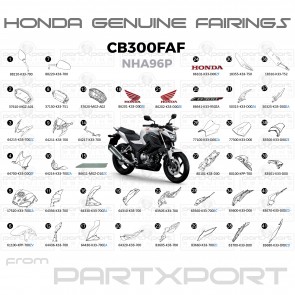 HONDA CB300FA F NHA96P FAIRINGS