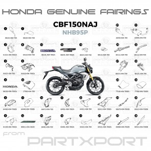 HONDA CBF150N NA J NHB95P FAIRINGS
