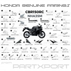 CBR150R C NHA35M FAIRINGS