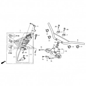 F-5 HANDLE PIPE-TOP BRIDGE