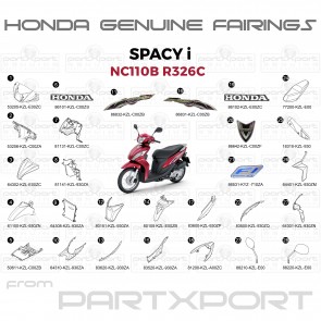 HONDA SPACY-I NC110B R326C FAIRINGS